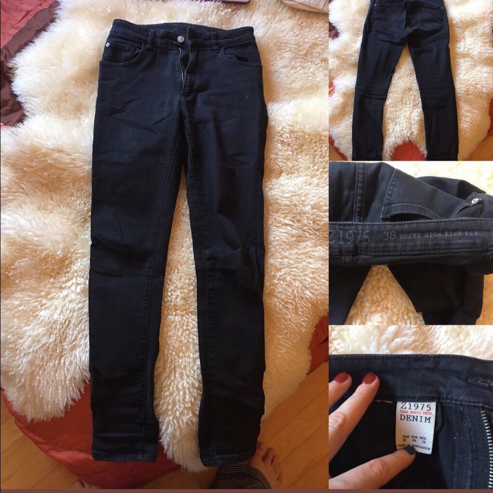 Black skinny jeans